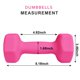 thumbnail image 2 of Balelinko Equipo De Gimnasio En Casa Entrenamientos Entrenamiento De Fuerza Pérdida De Peso Pilates Pesas Conjuntos De Yoga Pesas Para Mujeres, Hombres, Personas Mayores Y Jóvenes, 7 Libras, Par Rosa, 2 of 5