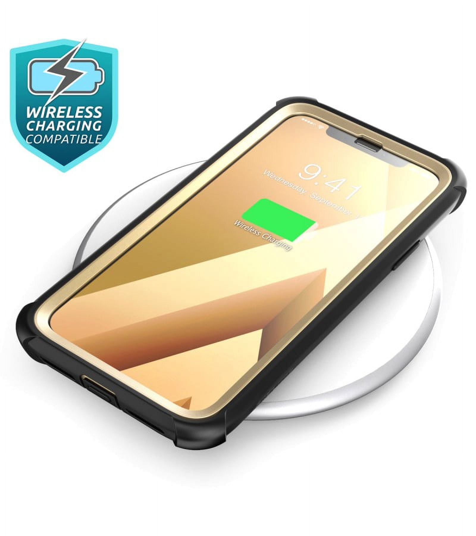 iPhone XS Max Case, i-Blason [Ares] Full-body Rugged Clear Bumper Case with Built-in Screen Protector for iPhone XS Max Case (2018 Release)