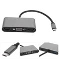 thumbnail image 4 of Adaptador tipo C a PD, adaptador tipo C a HDMI Estación de acoplamiento convertidor de cable de pantalla grande HD para oficina móvil para teclado y ratónMovies Fyydes Descripción de la referencia, 4 of 6
