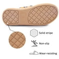thumbnail image 5 of Women's Arch Support Slippers Memory Foam Orthotic Heel Cup Arthritis Edema House Shoes with Velcro Closure, Leopard 7, 5 of 6