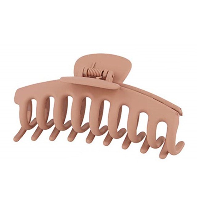 Pinzas para el pelo ShenMo Big Hair Claw liwang 4,33 pulgadas café 5 piezas