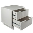 thumbnail image 5 of Manhattan Comfort Granville Engineered Wood Nightstand 2.0 in White, 5 of 9