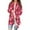 Pink, variant on Women Christmas Cardigan Loose Fit Long Sleeve Funny Xmas Tree Graphic Open Front Holiday Party Sweater Outerwear