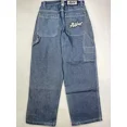 thumbnail image 1 of Womens Polyester Printed Oversized Baggy Wide Leg High Waist Full Length Jeans, 1 of 10
