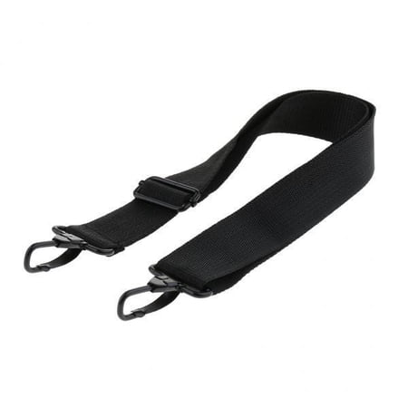 2x Adjustable Guitar Strap Belt for Musical Instrument Bag Repalcement Parts - Black, 37mm