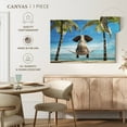 thumbnail image 4 of Elephant Stock Wooden Tropical Elephant Wall Art - Horizontal Canvas Wall Art - Living Room Wall Decor - Humor Canvas - Brown And Gray Decor - 36" x 24", 4 of 4