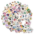 thumbnail image 6 of 35pcs Cute Duck Stickers Animal Cartoon Kids Stickers Funny Stickers for Luggage Notebooks Phone, 6 of 9