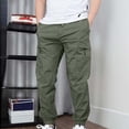 thumbnail image 6 of EaskTriop Men's Athletic Jogger Sweatpants with Multi-Pockets, Stretch Workout Running Pants, Breathable Quick Dry Outdoor Utility Trousers, 6 of 6