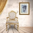 thumbnail image 3 of Charest, Doris 12x14 Gold Ornate Wood Framed with Double Matting Museum Art Print Titled - Gentle Stallion 1, 3 of 4