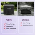 thumbnail image 3 of COSYUMI Fire Pit Cover, Square Fire Pit Covers Waterproof 420D Heavy Duty Weather Resistant, Gas Fire Pit Patio Fire Bowl Cover for Fire Pits & Outdoor Fireplaces, 44"Lx44"Wx25"H, 3 of 11