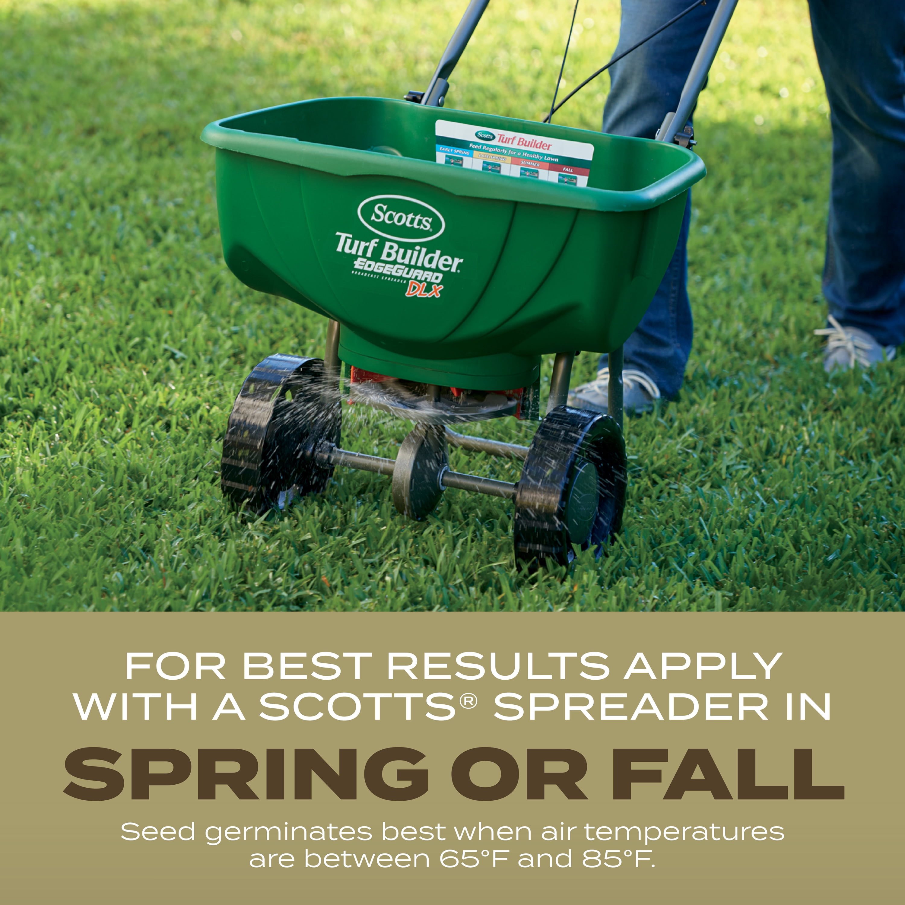 Scotts Turf Builder Grass Seed Southern Gold for Tall Fescue, 32 lb.