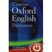 Concise Oxford English Dictionary: Main Edition, (Hardcover)