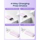 thumbnail image 4 of Power Bank Orfeika de carga rápida de 20000 mAh con 4 cables PD de 20 W, 4 of 9