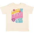 thumbnail image 3 of Inktastic Nana and Pops Love Me Retro Flowered Girls Toddler T-Shirt, 3 of 5