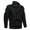Black, variant on IROINNID Men's Long Sleeve Bomber Jacket Short Jacket Solid Color Casual Autumn And Winter Tooling Wind Jacket Coat