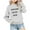 White, variant on TFEOQRY Children Girls And Boys Hoodless Sweatshirts Long Sleeved Printed Round Neck Top shirt