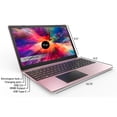 thumbnail image 2 of Gateway 15.6" Ultra Slim Notebook, FHD, Intel® Core™ i5-1135G7, Intel® Iris® Xe Graphics, 512GB SSD, 16GB RAM, Tuned by THX™, Fingerprint Scanner, 1.0MP Webcam, HDMI, Cortana, Windows 10, Rose Gold, 2 of 15