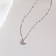 thumbnail image 2 of Hot 925 Sterling Silver Plated Necklace Versatile Single Sparkling AAA Zircon Clavicle Chain for Women Wedding Jewelry Wholesale, 2 of 5