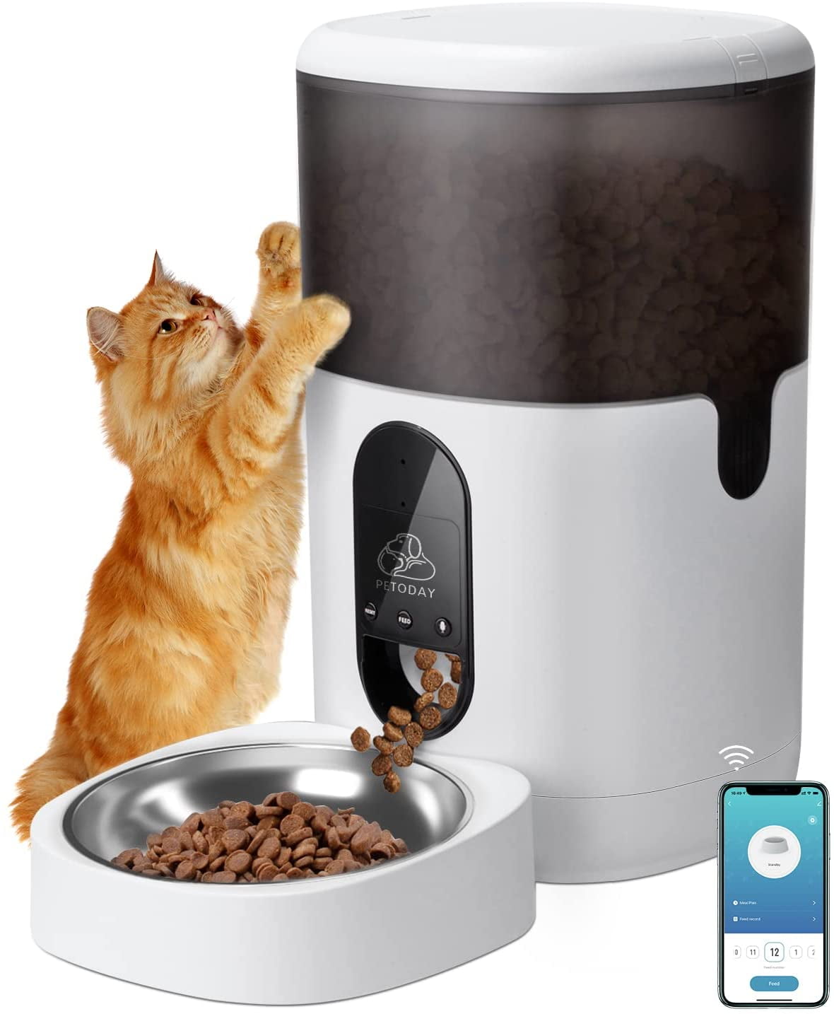 wifi enabled pet feeder