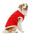 thumbnail image 2 of Big Dogs Clothes Winter Warm Sweater S-6XL Size Pet Clothing Dog Coats Sweatshirt Puppy Pullover Vest Red XS, 2 of 4