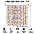 thumbnail image 2 of Blackout Kids Curtains,Cat and Sweater Pink Pattern Children's Insulated Curtains Set Of 2,Bedroom Essentials,Toddler Room Decor 42"x84", 2 of 5