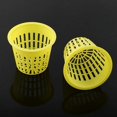 thumbnail image 4 of 10pcs Résistant Maille Pot Net Tasse Panier Plante Hydroponique Cultiver le Jardinage Clone (Jaune), 4 of 4