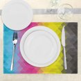 thumbnail image 3 of Ambesonne Abstract Place Mats Set of 4, Modern Mosaic, Standard Size, Multicolor, 3 of 6