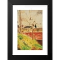 thumbnail image 2 of Ulvi Liegi 13x18 Black Modern Framed Museum Art Print Titled - The Red Wall, 2 of 5