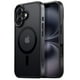 thumbnail image 1 of Funda de teléfono Tigowos Strong Magnetic para iPhone 16 Plus, color negro, 1 of 6