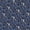 Blue, variant on Lfeey Blackout Curtains 63 Inch Length, Navy Blue Botanical, Thermal Insulated Privacy Drapes for Bedroom, 2 Panels