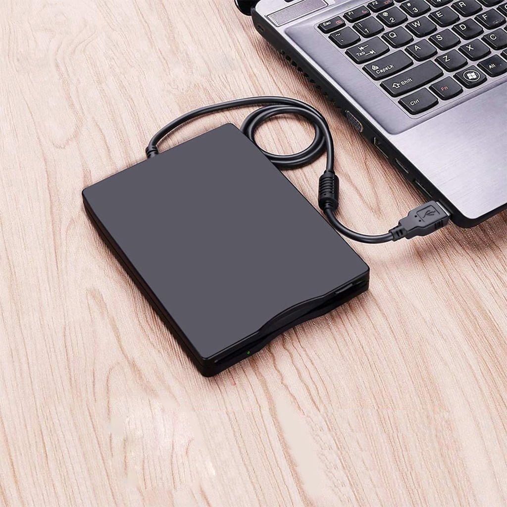 1.44 MB Floppy Disk 3.5" USB External Drive Portable Floppy Disk Drive Diskette