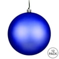 thumbnail image 3 of Vickerman 3" Periwinkle Matte Ball Ornament, 12 per Bag, 3 of 5