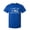 Royal Blue, variant on I Can't Go To Hell Satan Has A Restraining Order Against Me Sarcastic Humor Graphic Novelty Funny Tall T Shirt