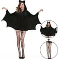 thumbnail image 1 of Halloween Bat Costume Créatif de Cosplay avec Bas pour Femmes, 1 of 10