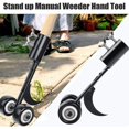 thumbnail image 3 of Patio Weeding Tool With Wheels, Garden Weeding Tool, No-kneeling Weeding For Cleaning Between Flagstones, Blocks, Patios And Lawns, 3 of 5
