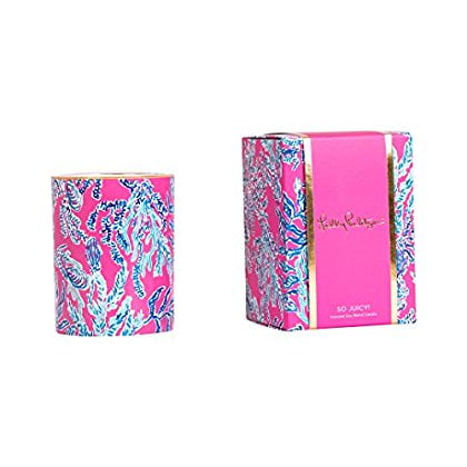 - Lilly Pulitzer 153223 Glass Candle, Samba