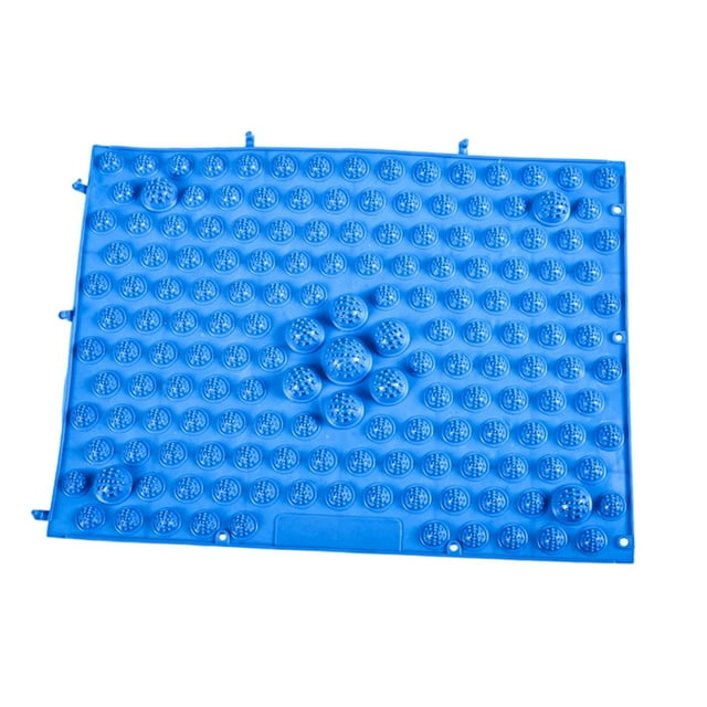 Lipstore Foot Massage Acupressure Mat Sensory Mat Versatile Non Slip Educational Supplies Blue