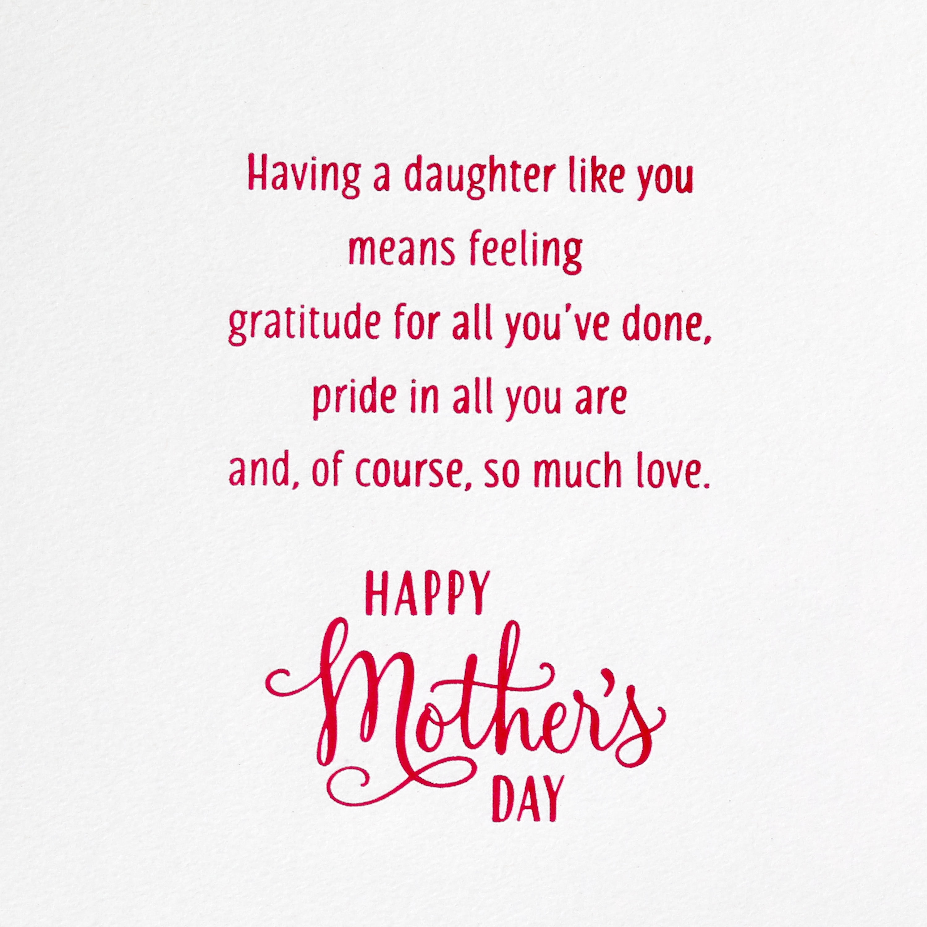 Connections from Hallmark Mother's Day Card for Daughter (Feeling Pride for All You Are)
