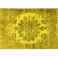 thumbnail image 1 of Ahgly Company Indoor Rectangle Persian Yellow Traditional Area Rugs, 4' x 6', 1 of 4