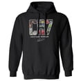 thumbnail image 1 of Sudadera con capucha Cup & Branch Tributo a Ronaldo Negra 4XL, 1 of 1