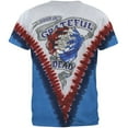 thumbnail image 2 of Grateful Dead Men's SYF V-Dye Tie Dye Short Sleeve T Shirt, 2 of 2