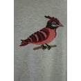 thumbnail image 3 of Charter Club Plus Size  Beige Scoop-Neck Bird-Graphic Sweater 2X, 3 of 3