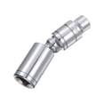 thumbnail image 6 of Uxcell 1/2" Drive 10mm Shallow Socket Swivel Joints Hex Shank Impact Driver Adaptor Set, 6 of 7