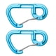 thumbnail image 5 of 2 Unidades Mosquetones de Seguridad Perfecl Bloqueo Automático Azul, 5 of 8
