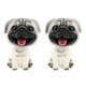 thumbnail image 1 of 2pcs Bobble Head Dog Toys Car Dashboard Decoración Doll Bobbing Pug, 1 of 6