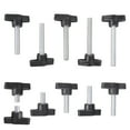thumbnail image 3 of Not Tool Need Twist Screws Carbon Steel Heavy Duty Hand Screws with Plastic Handle Easy to Use for Homes Improvement, 3 of 5