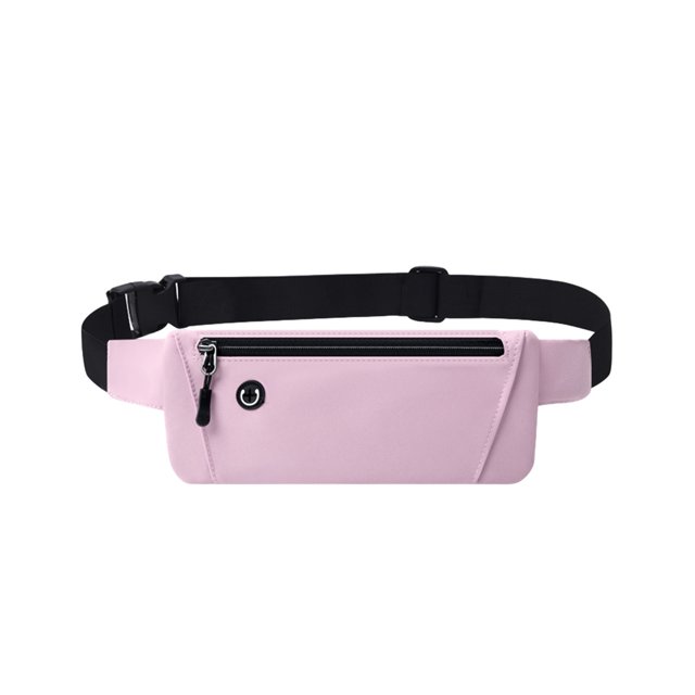 bbymog Sac Banane pour Femmes et Hommes, Imperméable, avec 3 Poches Zippées, Sangle Réglable pour Voyage et Course