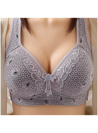 Bras for Sagging Breasts Women Push Up Support Underwear Seamless Lace  Sports Bras Lingerie Wireless 2PC Gathered Bra at  Women's Clothing  store