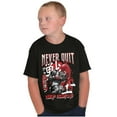 thumbnail image 4 of Street Fighter Balrog Never Quit Boys Kids T Shirt Tees Tops Teen Brisco Brands X, 4 of 6