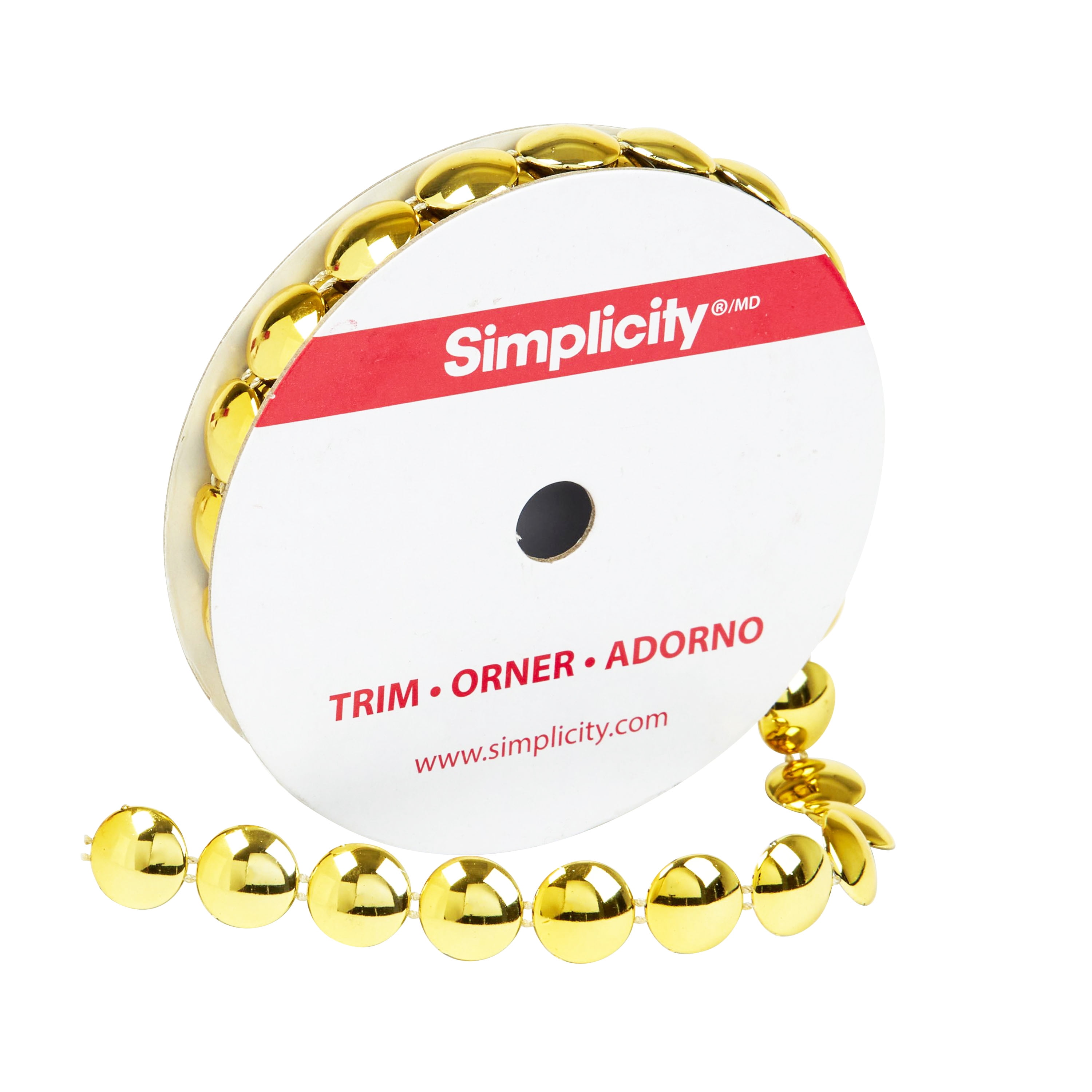 Simplicity Mylar Point Venice Lace Trim 1.5’’ Gold by Simplicity | Joann x  Ribblr